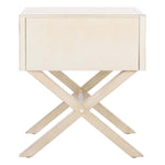 Safavieh Odilia 1 Drawer Nightstand, NST9200 - Antique White
