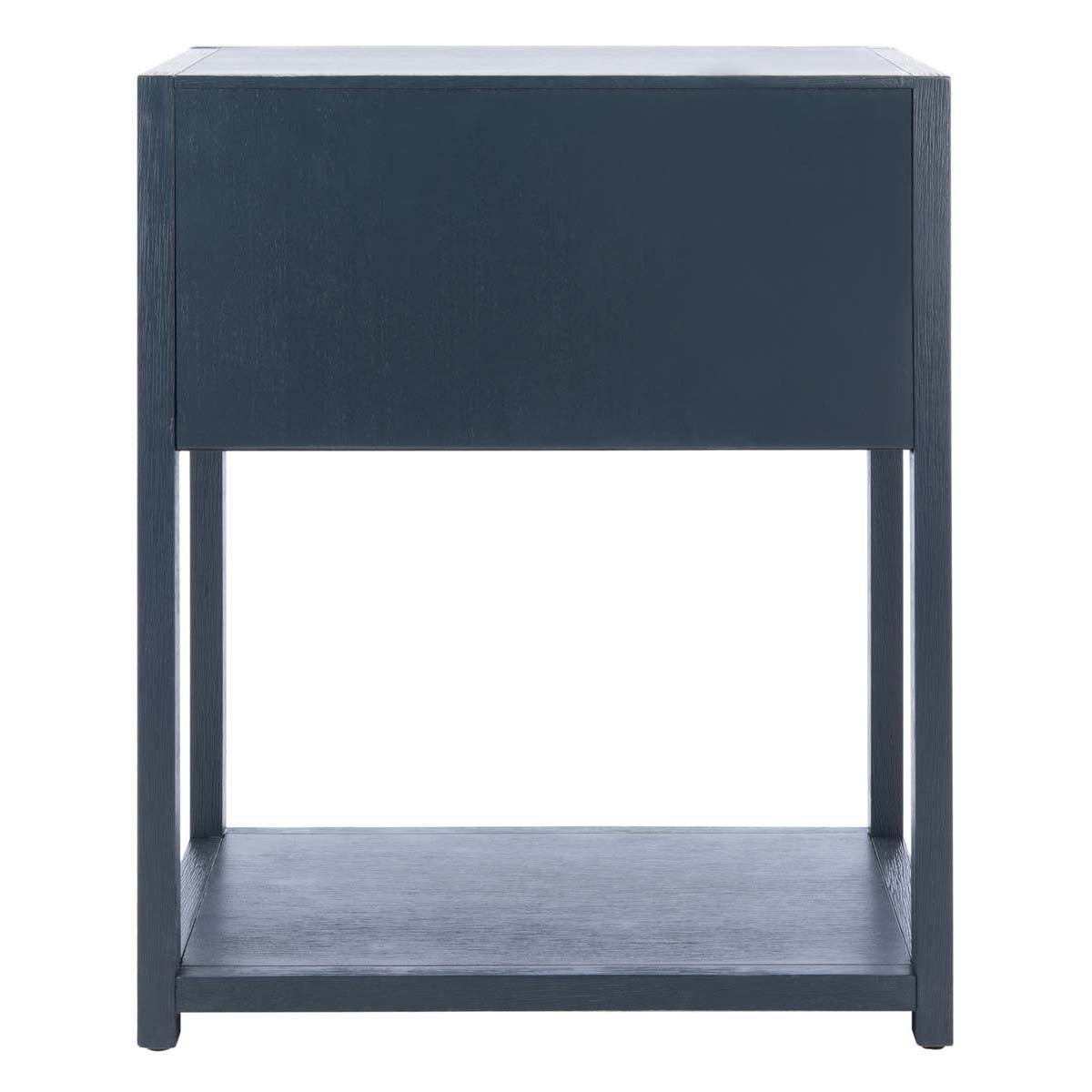 Safavieh Yudi 1 Drawer 1 Shelf Nightstand, NST9201 - Navy