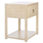 Safavieh Yudi 1 Drawer 1 Shelf Nightstand, NST9201 - Antique White