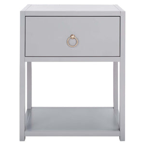 Safavieh Yudi 1 Drawer 1 Shelf Nightstand , NST9201