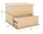 Safavieh Rodney 2 Drawer Nightstand , NST9204 - White Wash