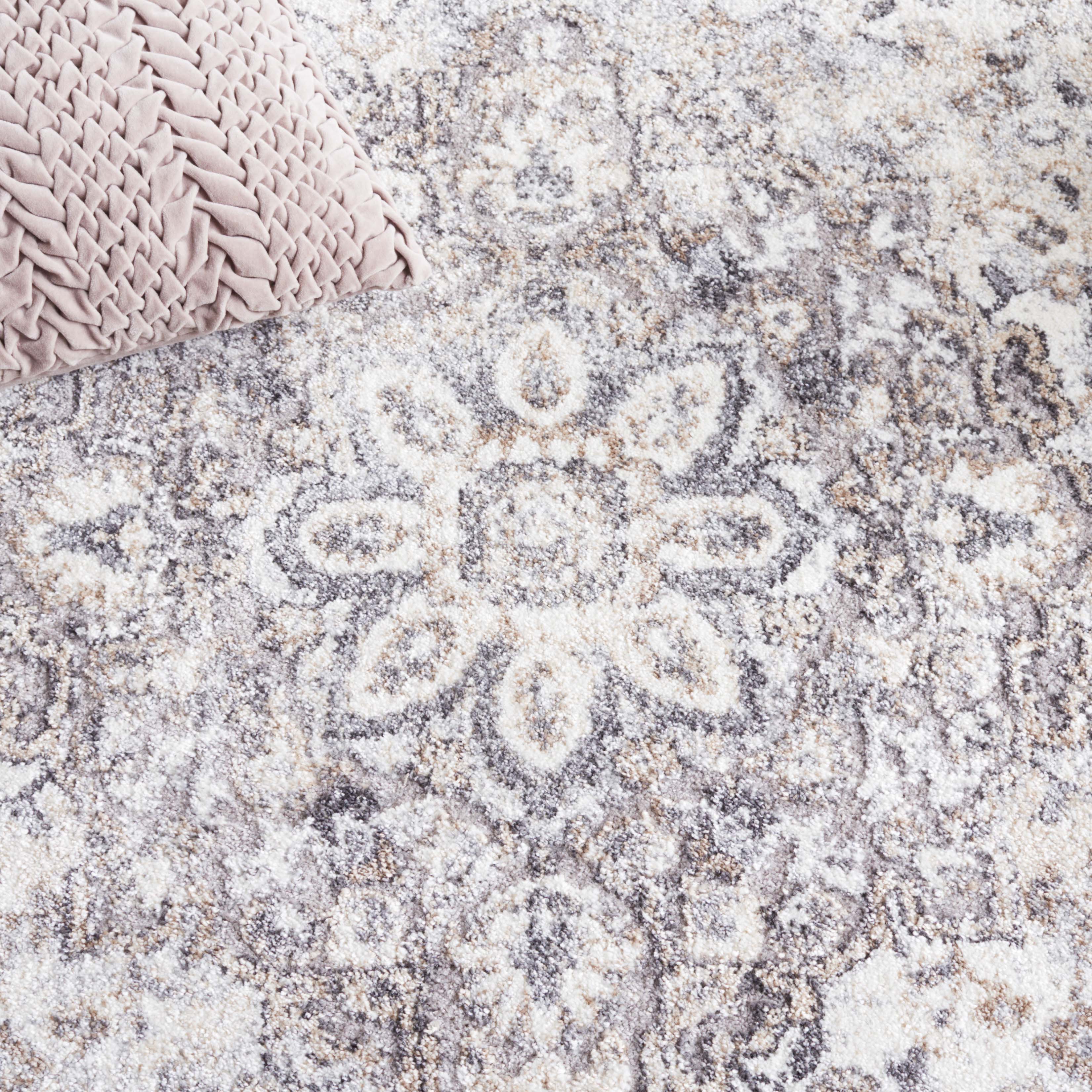Safavieh Opal 460 Rug, OAL460 - Grey / Ivory
