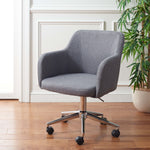 Safavieh Kains Swivel Office Chair , OCH2000 - Grey / Chrome