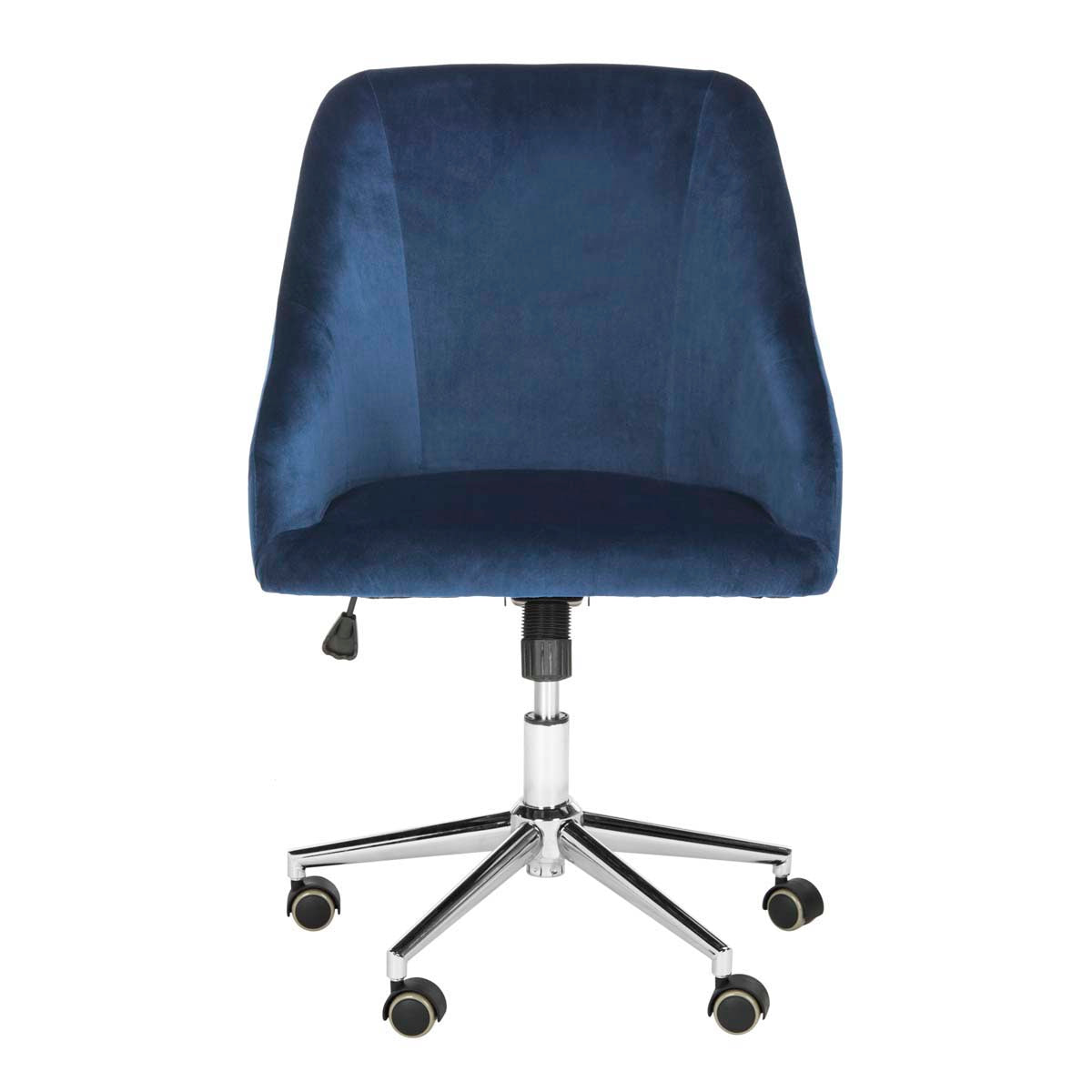 Safavieh Adrienne Velvet Chrome Leg Swivel Office Chair , OCH4501