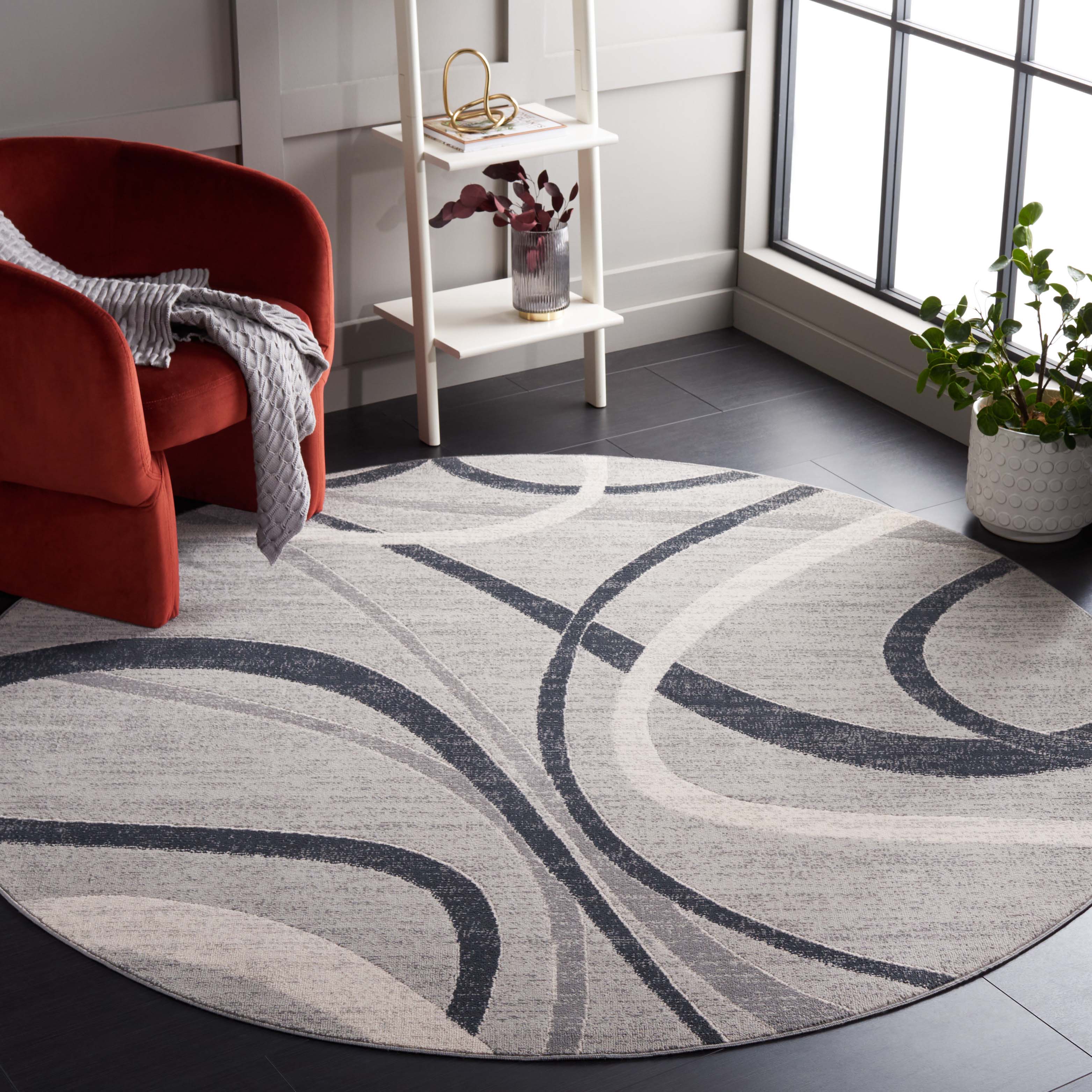 Safavieh Odyssey 812 Rug, ODY812 - Grey / Ivory