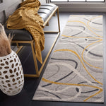 Safavieh Odyssey 812 Rug, ODY812 - Grey / Gold Ivory