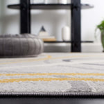 Safavieh Odyssey 812 Rug, ODY812 - Grey / Gold Ivory