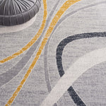 Safavieh Odyssey 812 Rug, ODY812 - Grey / Gold Ivory