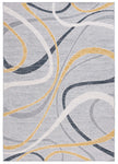 Safavieh Odyssey 812 Rug, ODY812 - Grey / Gold Ivory