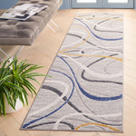 Safavieh Odyssey 812 Rug, ODY812 - Grey / Blue Gold