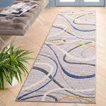 Safavieh Odyssey 812 Rug, ODY812 - Grey / Blue Gold