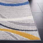 Safavieh Odyssey 812 Rug, ODY812 - Grey / Blue Gold