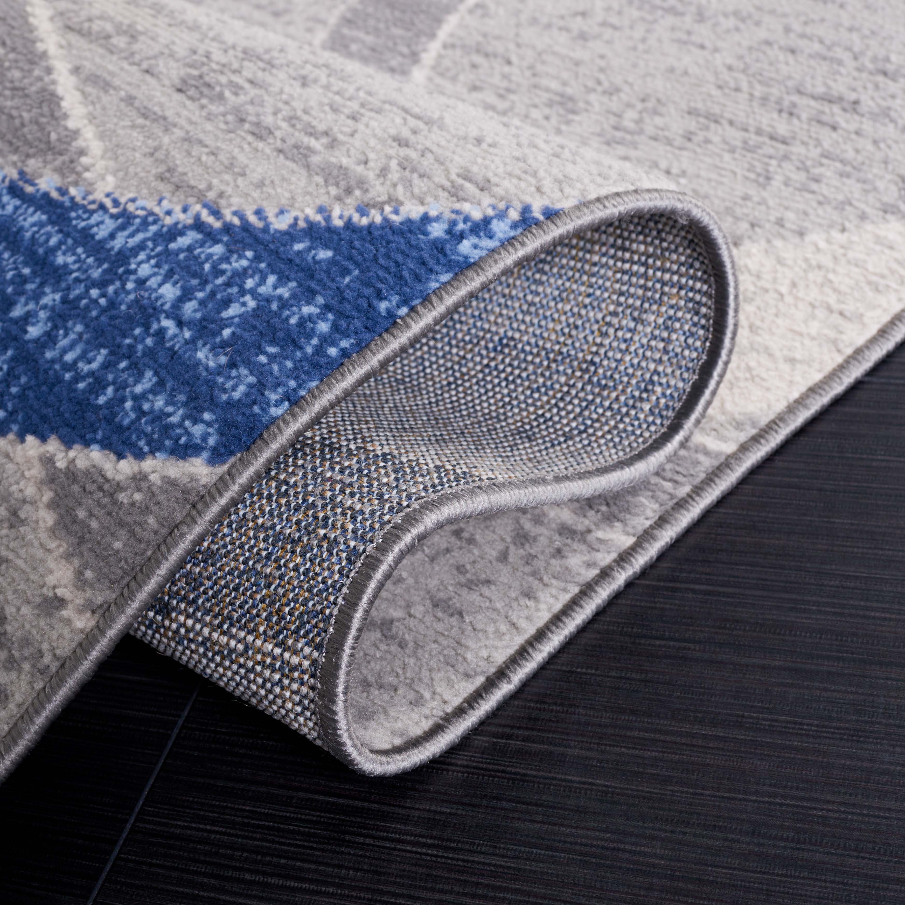 Safavieh Odyssey 812 Rug, ODY812 - Grey / Blue Gold