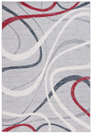 Safavieh Odyssey 812 Rug, ODY812 - Grey / Red Ivory