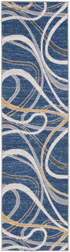 Safavieh Odyssey 812 Rug, ODY812 - Blue / Gold Ivory