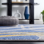 Safavieh Odyssey 812 Rug, ODY812 - Blue / Gold Ivory