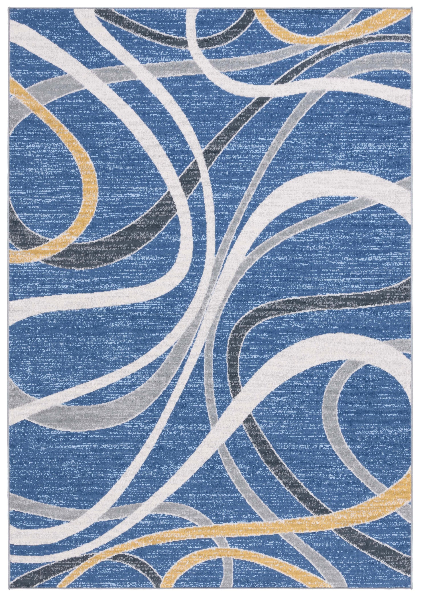 Safavieh Odyssey 812 Rug, ODY812 - Blue / Gold Ivory