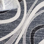 Safavieh Odyssey 812 Rug, ODY812 - Black / Grey Gold
