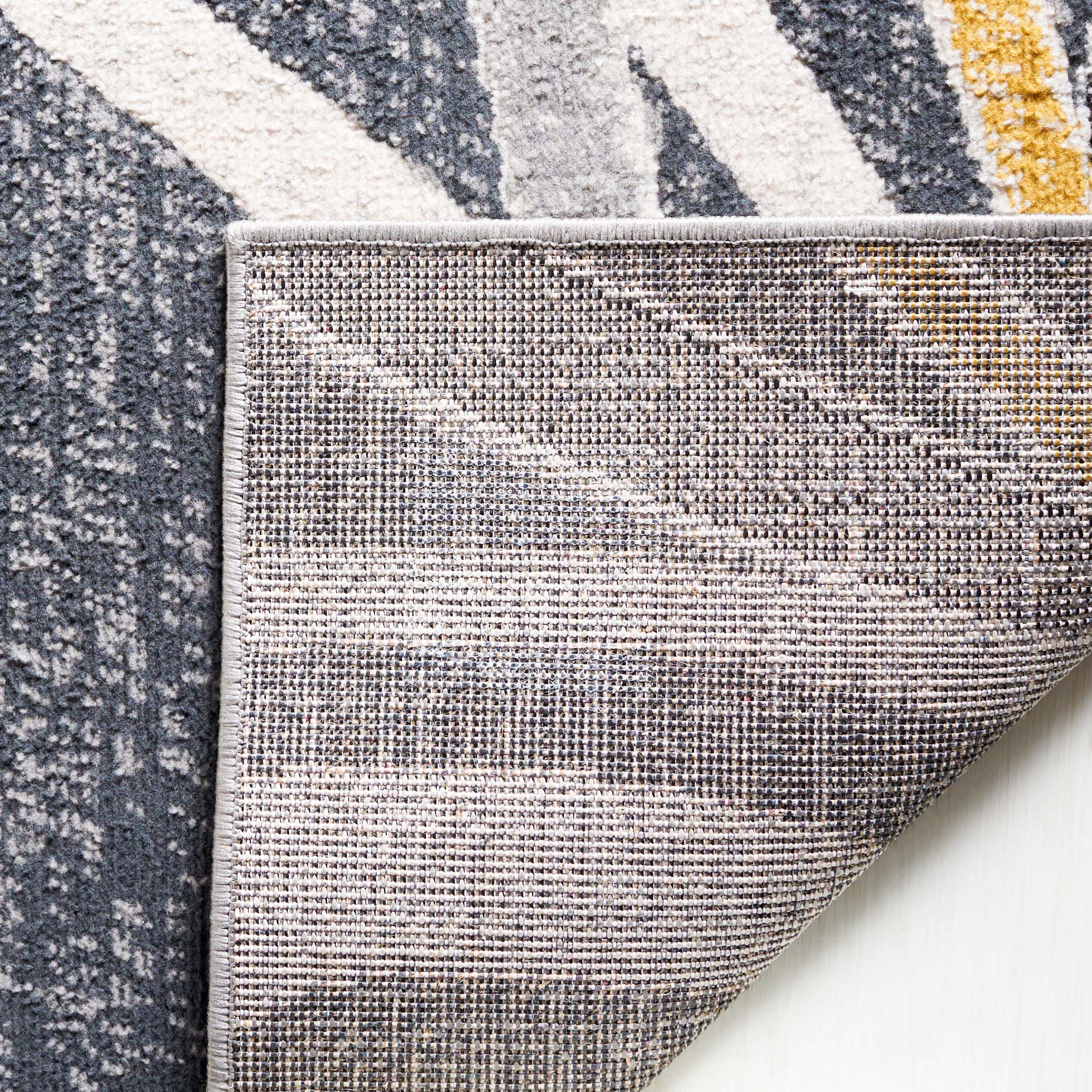 Safavieh Odyssey 812 Rug, ODY812 - Black / Grey Gold