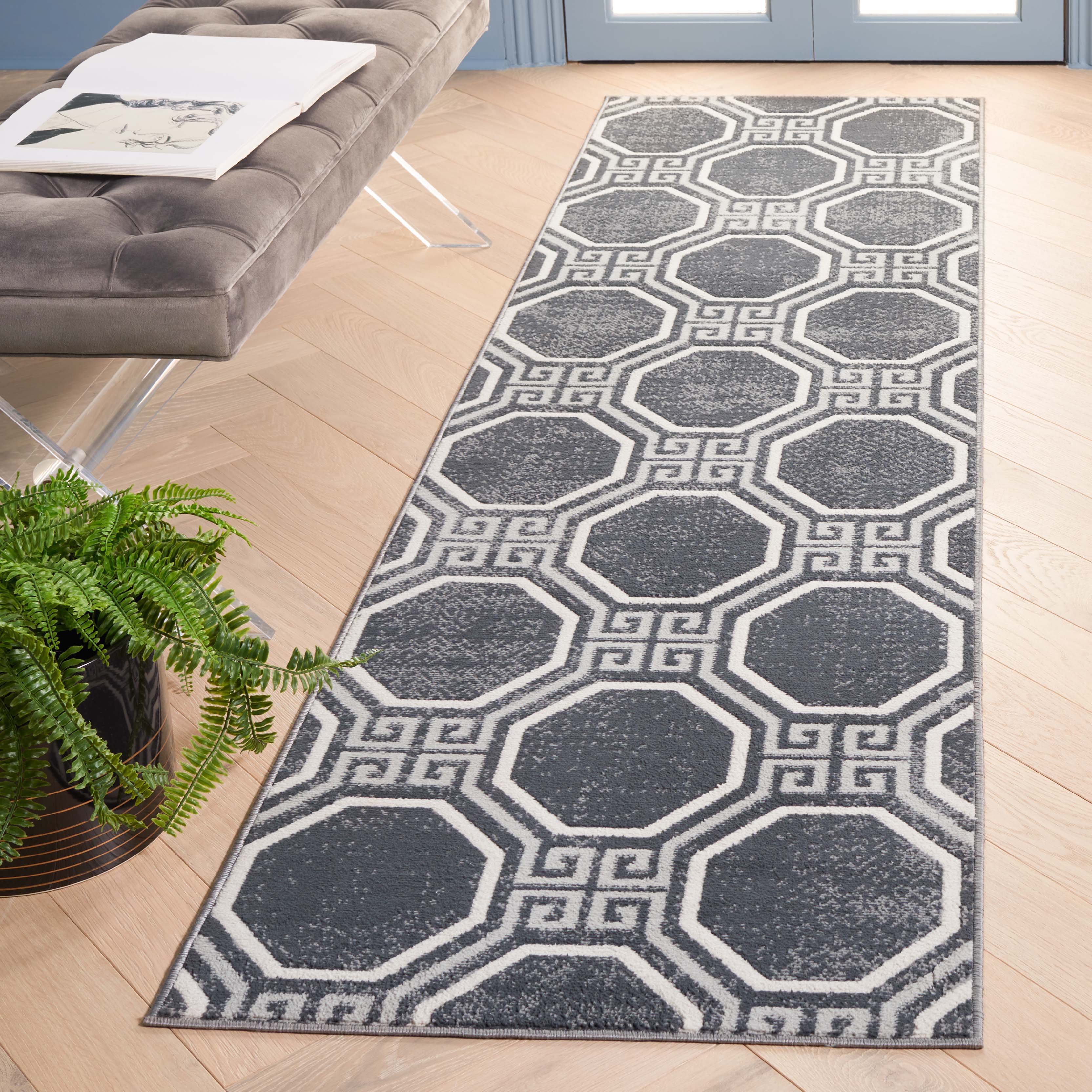 Safavieh Odyssey 818 Rug, ODY818 - Black / Grey