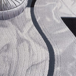 Safavieh Odyssey 826 Rug, ODY826 - Ivory / Grey Black