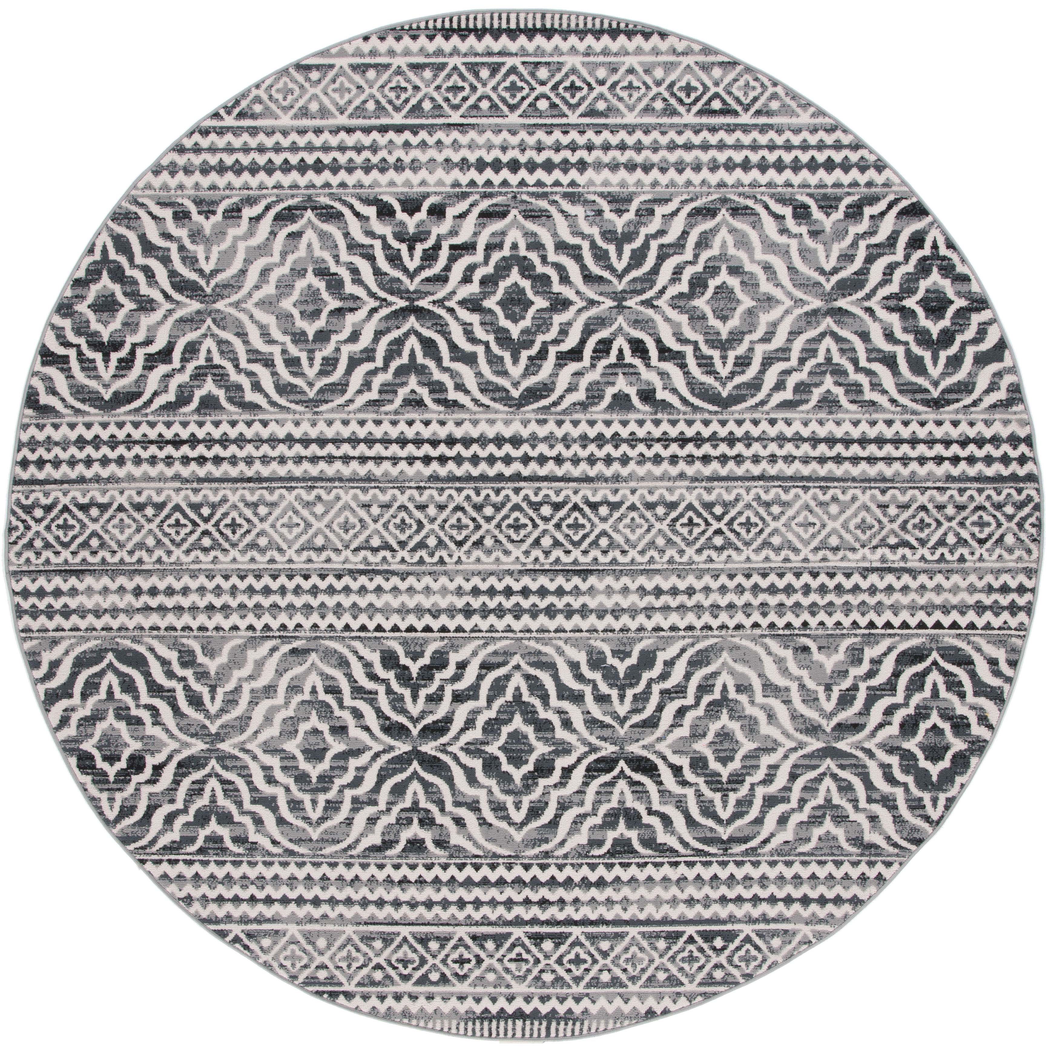 Safavieh Odyssey 852 Rug, ODY852 - Black / Ivory