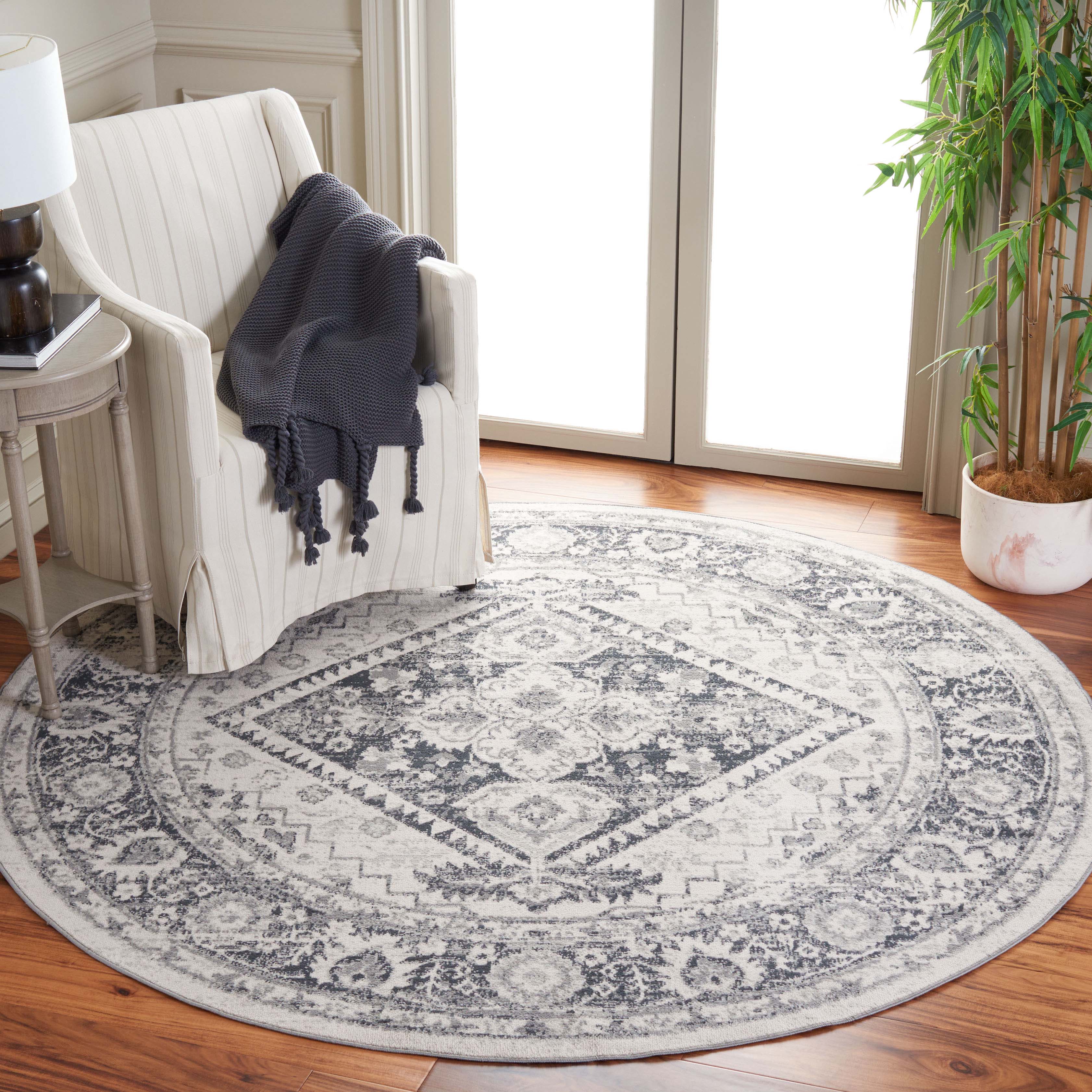 Safavieh Odyssey 854 Rug, ODY854 - Ivory / Grey