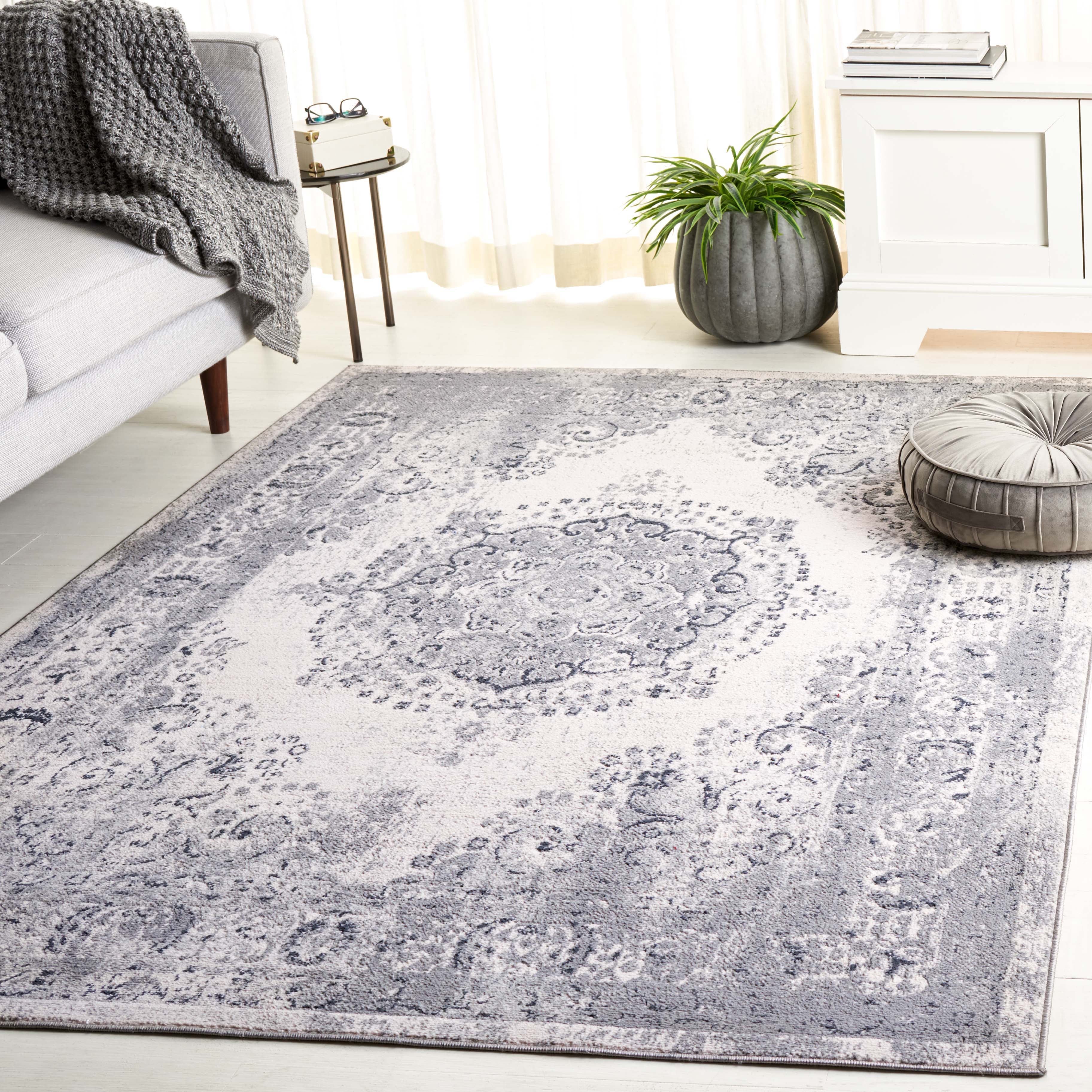 Safavieh Odyssey 856 Rug, ODY856 - Grey / Ivory
