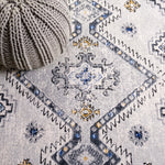 Safavieh Odyssey 858 Rug, ODY858 - Grey / Blue Gold