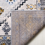 Safavieh Odyssey 858 Rug, ODY858 - Grey / Blue Gold