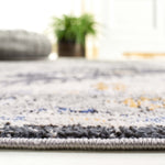 Safavieh Odyssey 858 Rug, ODY858 - Dark Grey / Blue Gold