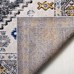 Safavieh Odyssey 858 Rug, ODY858 - Dark Grey / Blue Gold