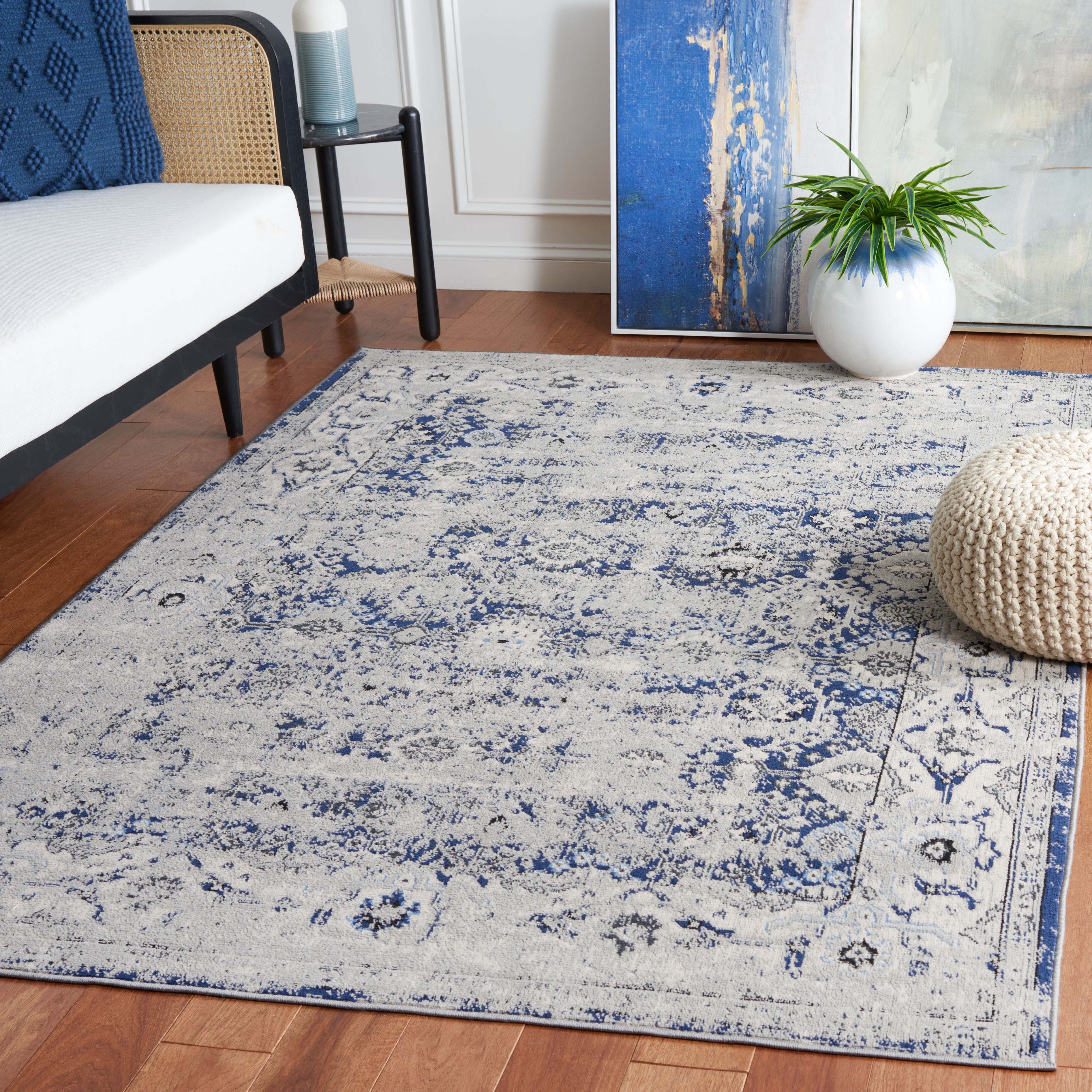 Safavieh Odyssey 862 Rug, ODY862 - Grey / Navy