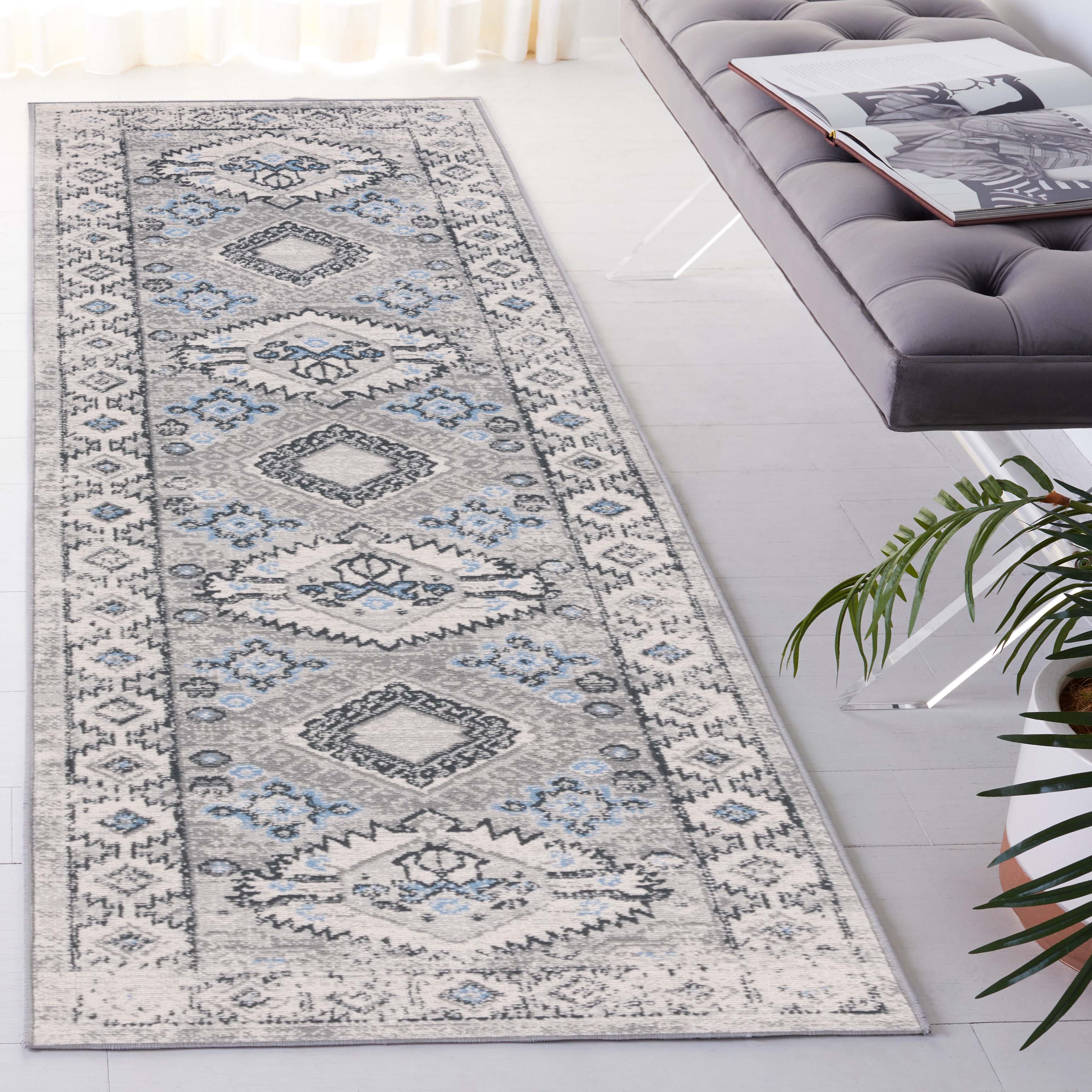 Safavieh Odyssey 864 Rug, ODY864 - Grey / Light Blue