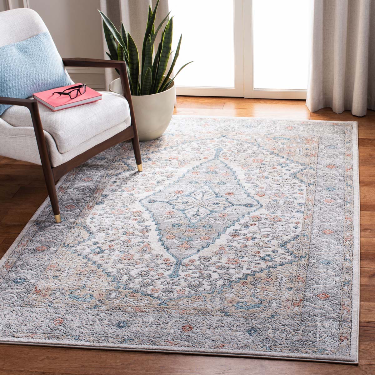 Safavieh Oregon 876 Rug, ORE876 - GREY / IVORY