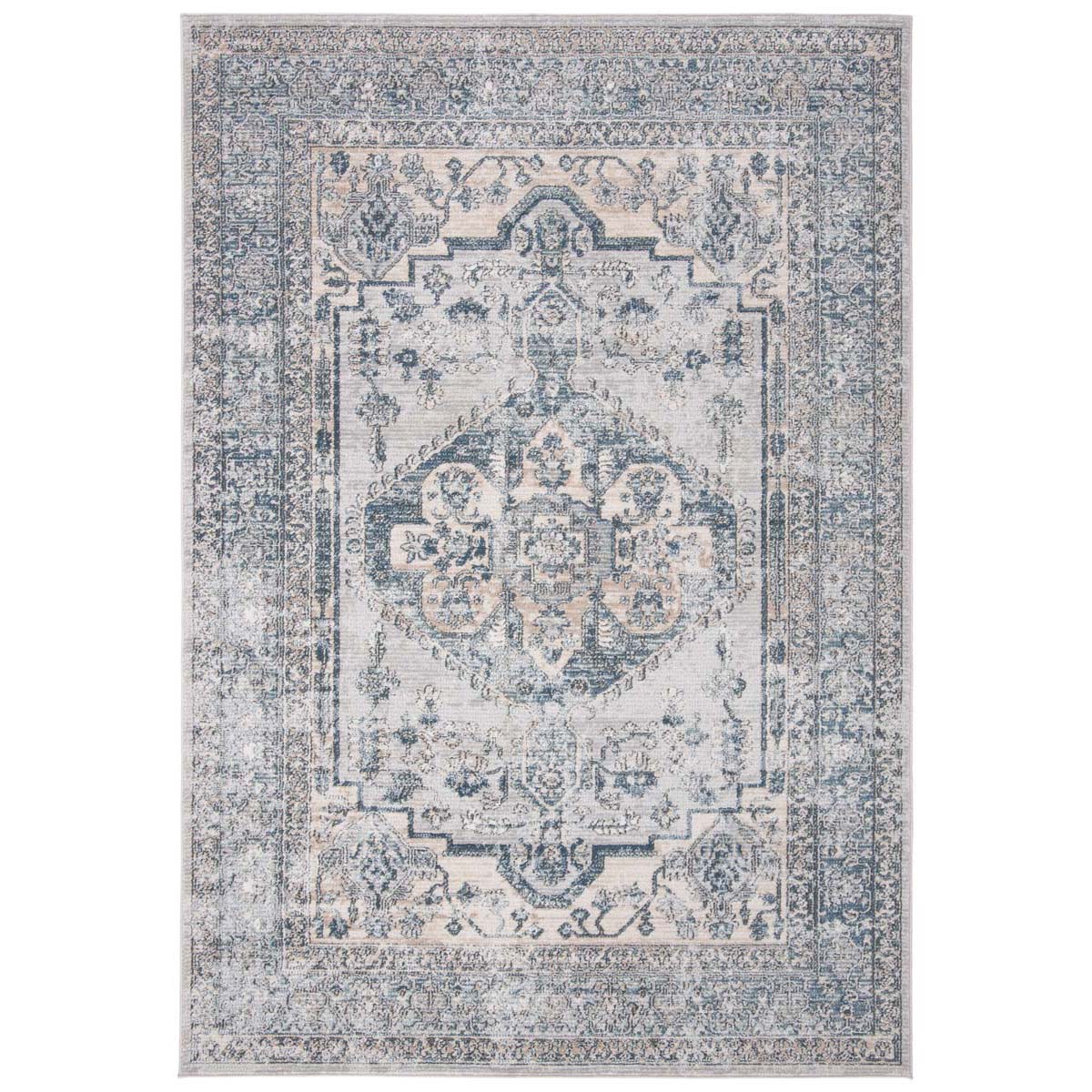 Safavieh Oregon 877 Rug, ORE877 - LIGHT BLUE / IVORY