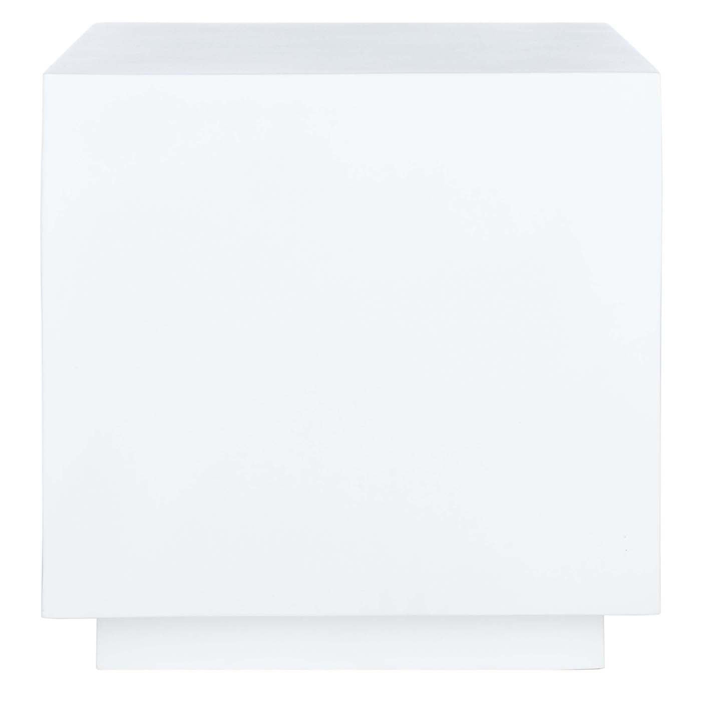 Safavieh Kolden Faux Concrete Stool , OTT3000 - White