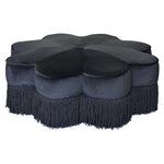 Safavieh Tanith Flower Ottoman , OTT4500 - Black