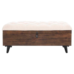 Safavieh Liam Tufted Cocktail Ottoman , OTT6400
