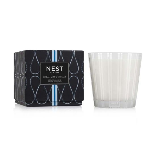 Ocean Mist & Sea Salt 3-Wick  21.2 oz Candle by Nest New York