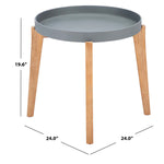 Safavieh Charlen Side Table, PAT1501 - Natural/Grey