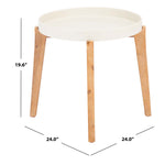 Safavieh Charlen Side Table, PAT1501 - Natural/Beige