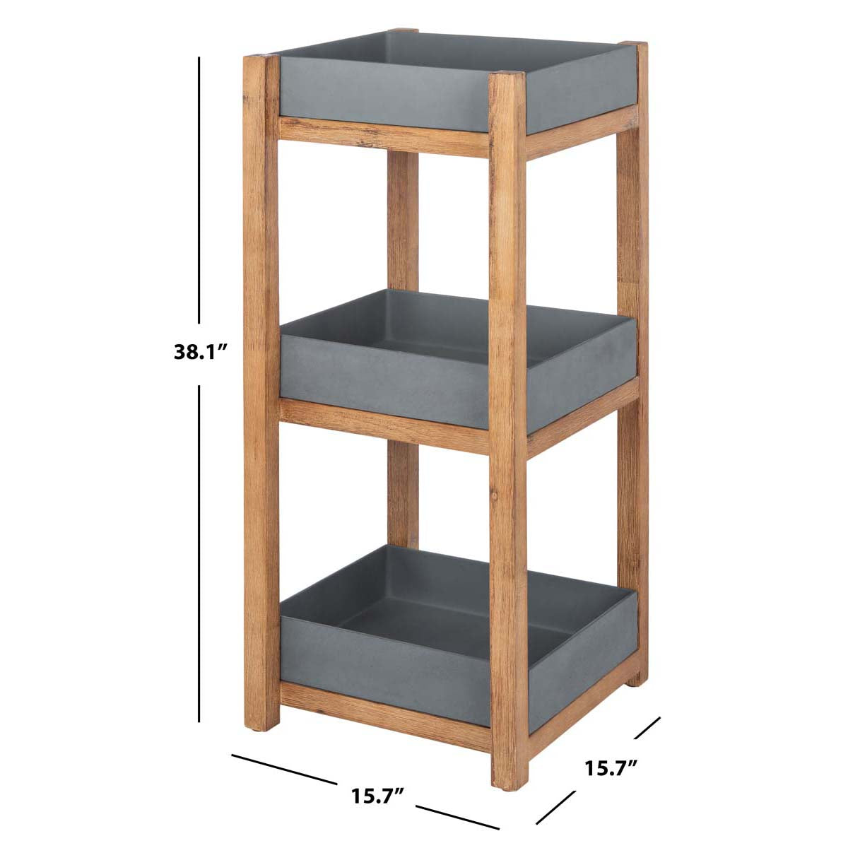 Safavieh Artria Shelf, PAT1506 - Natural/Grey