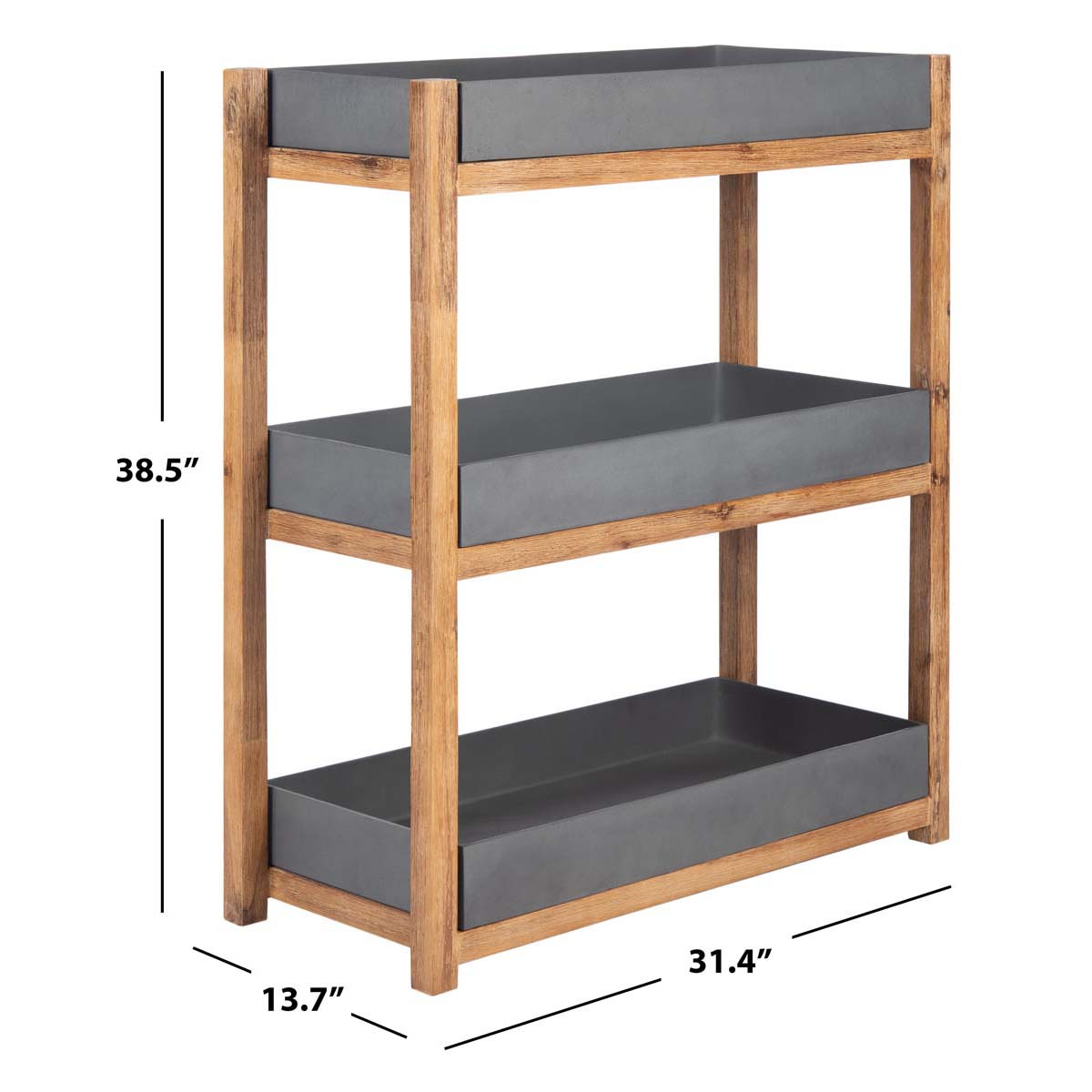 Safavieh Semli Shelf, PAT1507 - Natural/Grey