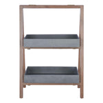 Safavieh Nerri Shelf, PAT1508 - Dark Walnut/Grey