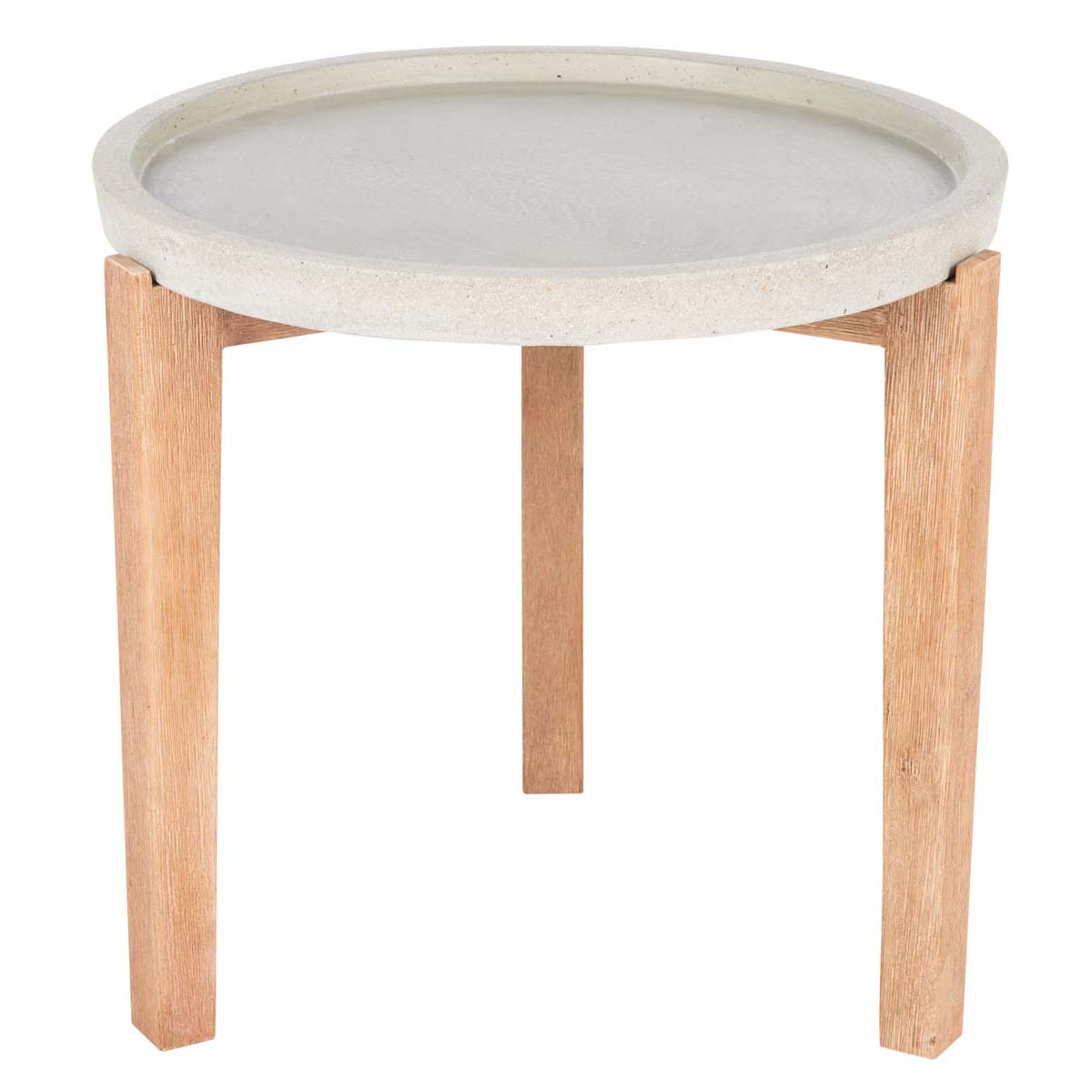 Safavieh Serka Side Table, PAT1510 - Natural/Light Grey