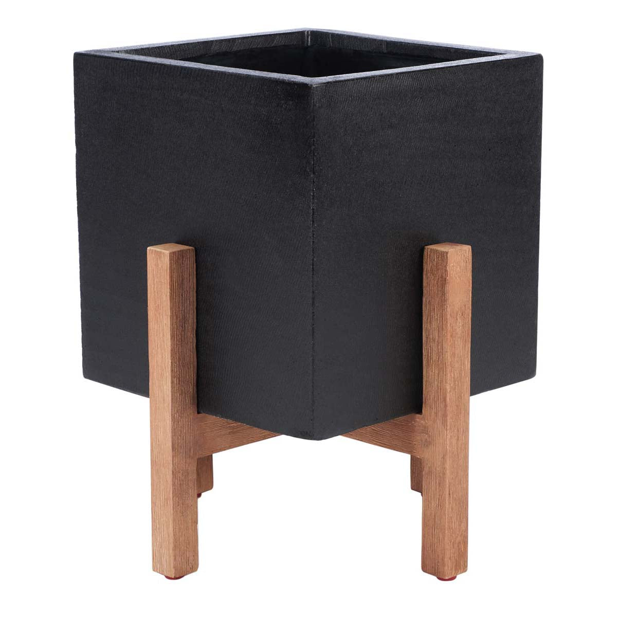 Safavieh Borsla Planter, PAT1512 - Natural/Black