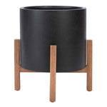 Safavieh Jesper Planter, PAT1514 - Natural/Black