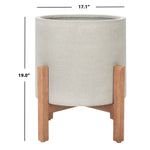 Safavieh Jesper Planter, PAT1514 - Natural/Light Grey