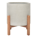 Safavieh Jesper Planter, PAT1514 - Natural/Light Grey